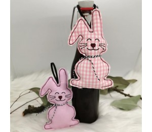 Stickdatei ITH - Osterhase in zwei Varianten